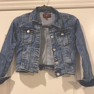 7 For All Mankind Girls Denim Jacket
